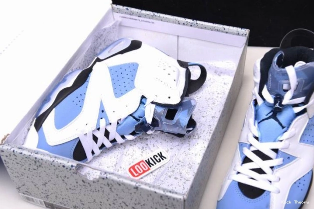 Kick Theory Jordan UNC CT8529-410 Air 6 0713